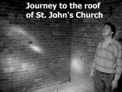 Journey above the roof of St. John's Church