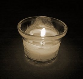 Sepia Candle